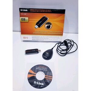 D-link WUA-2340 RangeBooster G USB 2.0 Wireless Adapter